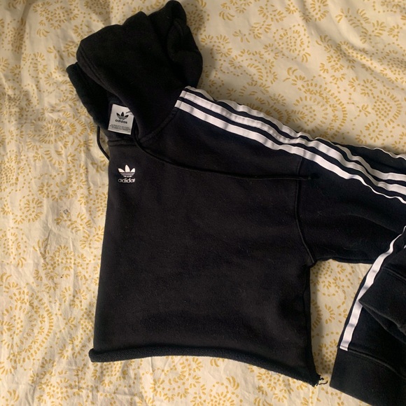 Adidas Originals Cropped Hoodie - Picture 1 of 3